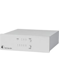 Pro-Ject DAC Box S2+ (DA Wandler), HiFi Komponente, Silber