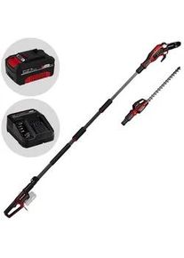Einhell GP-HC 18/5020 Li T BL Akku-Multifunktionsger&auml;t Hochentaster Heckenschere auf Schaft 18V 4Ah
