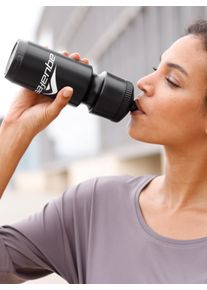 Dames Drinkfles in zwart ,maat 0, WITT, 100% Polyethyleen