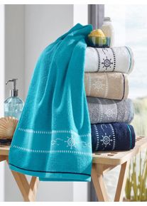 w&auml;schepur unisex Handdoek in wit ,maat 16x22 cm, 2 - Washandje, Witt, 100% Katoen