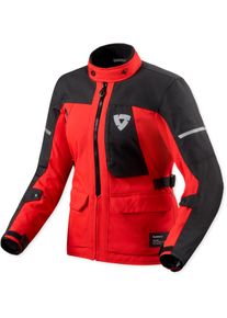 Revit Convergent H2O, textile jacket waterproof women , color: Red/Black , size: 36