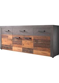 Inosign Sideboard &raquo;Ilana&laquo; Sideboard mit 4 T&uuml;ren & 1 Schublade - (B/T/H) 178/40/76 cm