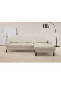 Home Affaire Ecksofa inkl. saugroboterfreundliche H&ouml;he & schmale Armlehnen