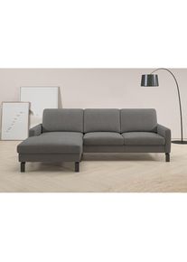 Home Affaire Ecksofa inkl. saugroboterfreundliche H&ouml;he & schmale Armlehnen