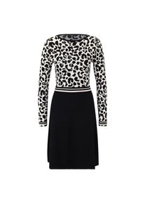 Zero Strickkleid &raquo;Strickkleid mit Leomuster&laquo; schwarz, Gr&ouml;&szlig;e 40