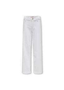 KIDS Only Weite Jeans &raquo;KOGSYLVIE CLEAN WIDE LEG WHITE PIM NOOS&laquo; wei&szlig;, Gr&ouml;&szlig;e 140