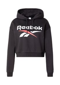 Reebok Kvinnor Sport sweatshirt 'AVERY' ljusr&ouml;d / svart / vit Storlek M