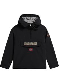 Napapijri Pojkar &Ouml;verg&aring;ngsjacka 'RAINFOREST' blandade f&auml;rger / svart Storlek 16