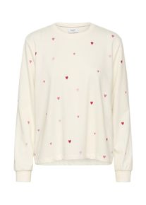 Saint Tropez Sweat-shirt 'Johanni' Femme blanc taille L