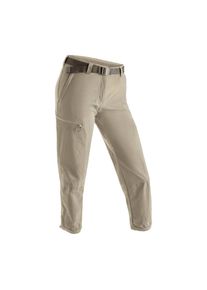 Maier Sports, Damen, Funktionshose &raquo;Lulaka 7/8&laquo; Damen Wanderhose, atmungsaktive und elastische Outdoor-Hose, hellbraun, 38 - Normalgr&ouml;&szlig;en, Funktionale