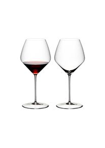 RIEDEL THE WINE GLASS COMPANY, Rotweinglas &raquo;Pinot Noir / Nebbiolo Glas Veloce 763 ml 2er Set transparent&laquo; Sp&uuml;lmaschinengeeignet, transparent, &Oslash; 11,3 