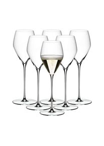 RIEDEL THE WINE GLASS COMPANY, Champagnerglas &raquo;Champagner Weingl&auml;ser Veloce 327 ml 6er Set transparent&laquo; Sp&uuml;lmaschinengeeignet, transparent, &Oslash; 8,6 cm x