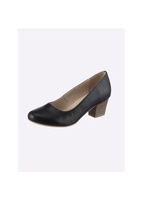 Andrea Conti, Damen, Pumps, nachtblau, 40, nachtblau, Weite G
