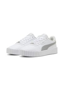 Puma, Damen, Sneaker &raquo;CARINA 3.0 DAYINIGHT&laquo;, Puma White-Puma Silver, 40, Puma White-Puma Silver, Breite: Regul&auml;r