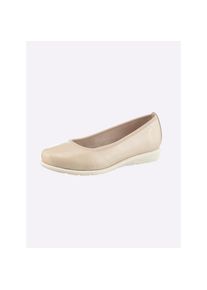 Classic Basics, Damen, Ballerina, beige, 41, beige, Weite G