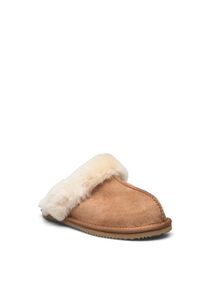 rosemunde, Damen, Hausschuh &raquo;Sydney Shearling Reversed Slippers&laquo; 1 Paar, atmungsaktiv, w&auml;rmend, mit Memory Foam, cognac, 36, cognac, Damen Hausslipper
