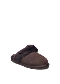 rosemunde, Damen, Hausschuh &raquo;Sydney Shearling Reversed Slippers&laquo; 1 Paar, atmungsaktiv, w&auml;rmend, mit Memory Foam, dunkelbraun, 41, dunkelbraun, Damen 