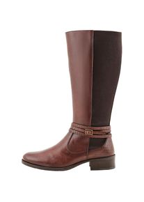 sheego, Damen, Weitschaftstiefel, dunkelbraun, 37, dunkelbraun,