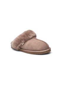 rosemunde, Damen, Hausschuh &raquo;Sydney Shearling Reversed Slippers&laquo; 1 Paar, atmungsaktiv, w&auml;rmend, mit Memory Foam, taupe, 36, taupe, Damen Hausslipper 