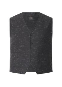 Jan Vanderstorm, Herren, Sweatweste &raquo;Sweatweste AHLMANN&laquo;, dunkelgrau, L, dunkelgrau, Weste AHLMANN in strukturiertem Design