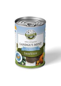 Hypoallergen v&aring;d mad med insekter til hvalpe - Landgut-Menu Junior