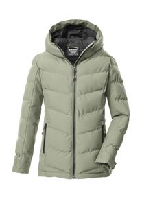 Steppjacke Killtec "KOW 220 GRLS QLTD JCKT", M&auml;dchen, Gr. 152, gr&uuml;n, Obermaterial: 100% Polyester.Futter: 100% Polyester.Futter 2:.F&uuml;llung: 100% Polyester, Jacken Steppjacke, Winddichte, wasserabweisende Kinderjacke mit verstellbaren B&uuml;ndchen