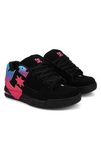 Sneaker DC Shoes "Command", Damen, Gr. 9,5(41), schwarz, multi, Obermaterial:52.53% Leder + 47.47% Synthetic;, Schuhe Sneaker