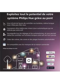 PHILIPS Hue, Wandleuchte + Deckenleuchte, Centris (3010 lm, GU10)