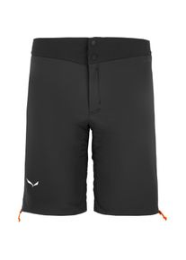 Salewa, Herren, Outdoorhose, Ortles Tirolwool Responsive Stretch Shorts (M), Schwarz