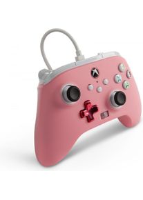 PowerA Enhanced Wired (Xbox One X, Xbox Series X, Xbox One S, Xbox Series S), Gaming Controller, Pink