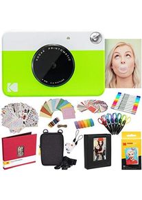 Kodak Printomatic Sofortbildkamera Bundle, Sofortbildkamera, Gr&uuml;n