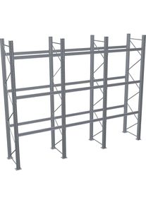Schulte Palletstelling, thermisch verzinkt, h x b x d 4500 x 5965 x 1100 mm, 3 etages, complete stelling