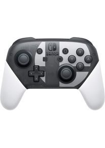 Nintendo Switch Pro Controller Super Smash Bros. Ultimate Edition (Switch), Gaming Controller, Weiss, Transparent
