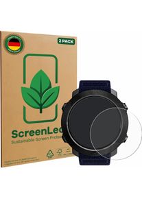 ScreenLeaf Schutzfolie f&uuml;r North Edge Apache 3 nachhaltiger Displayschutz Display Schutz Folie Klar, Smartwatch Schutzfolie, Transparent