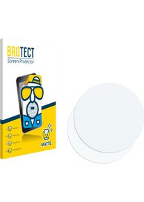 BROTECT Entspiegelungs-Schutzfolie Displayschutz Matt, Smartwatch Schutzfolie, Schwarz
