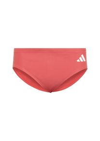 adidas Performance &Scaron;portov&eacute; plavky - spodn&yacute; diel Muži červen&aacute; / biela XS