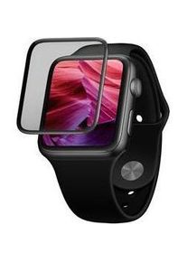 Fixed 3D Vollabdeckung Glas f&uuml;r Apple Watch 40mm, Smartwatch Zubeh&ouml;r, Transparent
