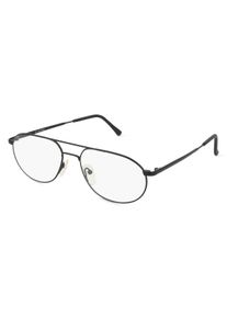 Fielmann MC 176 TR okulary męskie | Oprawka: Pełnoramkowe, Pilotki, Czarny