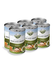 Wet food for dogs with chicken - grain-free - Freiland-Men&uuml; (Outdoor menu)