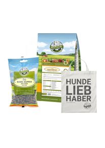 Special Set for Australian Shepherd - Grain-free dog food, Soft Snacks and Jute Bag - Super Price!