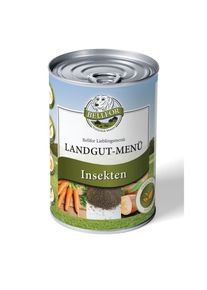 Hypoallergenic Wet food for dogs with insect protein - grain-free - Landgut-Men&uuml;