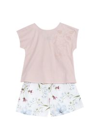 Chicco Flickor Set pastellbl&aring; / puder / vit Storlek 92