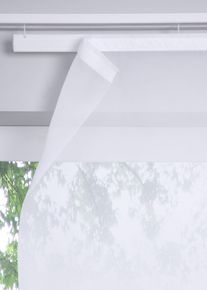 bonprix Lapf&uuml;gg&ouml;ny k&ouml;nnyű voile anyagb&oacute;l (1 db), feh&eacute;r, mag./sz&eacute;l.: 175/57 cm