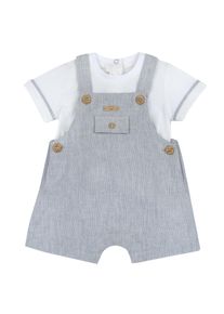 Chicco Pojkar Set gr&aring; / vit Storlek 92