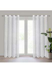 ArtFir Z&aacute;clona CARMEN K | biela 140 x 250 cm