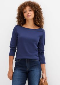 bonprix Női Bő p&oacute;l&oacute; tiszta bio-pamutb&oacute;l, k&eacute;k, 36/38