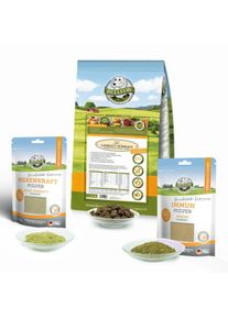 Kit &eacute;conomique no. 7 - Landgut-Schmaus + Poudre pour Renforcer les Reins + Poudre pour peau de pelage