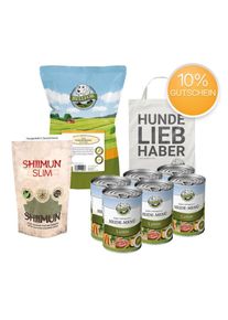 Set d'alimentation avec menu Heide nourriture pour chien humide pour petits chiens en surpoids