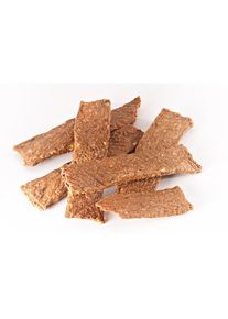 Snack saint pour chien - Lani&egrave;res de viande lapin