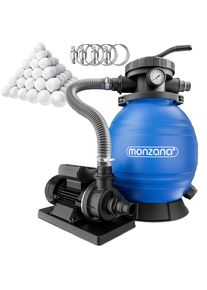 Monzana Depuradora piscina filtro de arena 10200 l/h